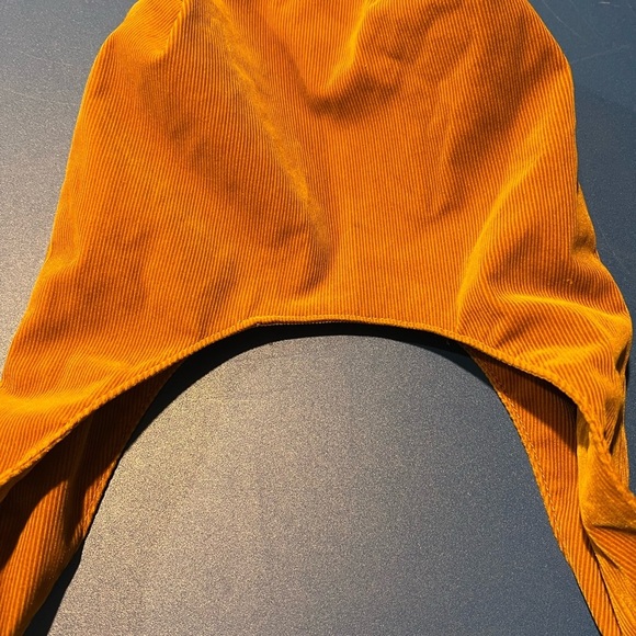 Merit Cosmetic Bag Brown Corduroy Makeup Carrying Case - Picture 6 of 7